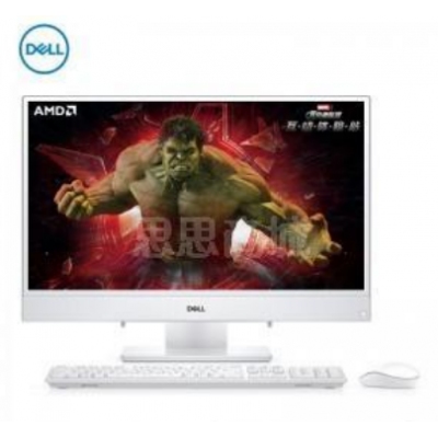 戴爾 （DELL） 3475-1608W 23.8英寸顯示器 一體機臺式電腦（AMD A6-9225處理器 4GB 1T 鍵盤鼠標）